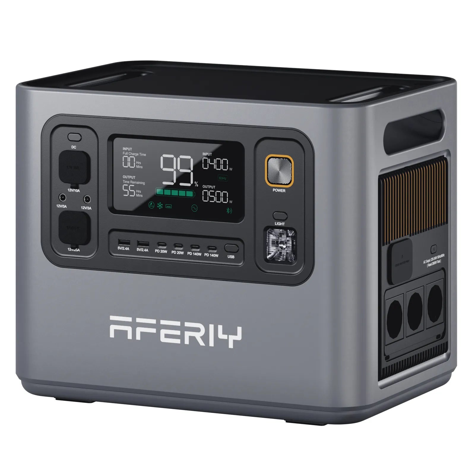 AFERIY P280 Estación de Energía Portátil | 2800W 2048Wh