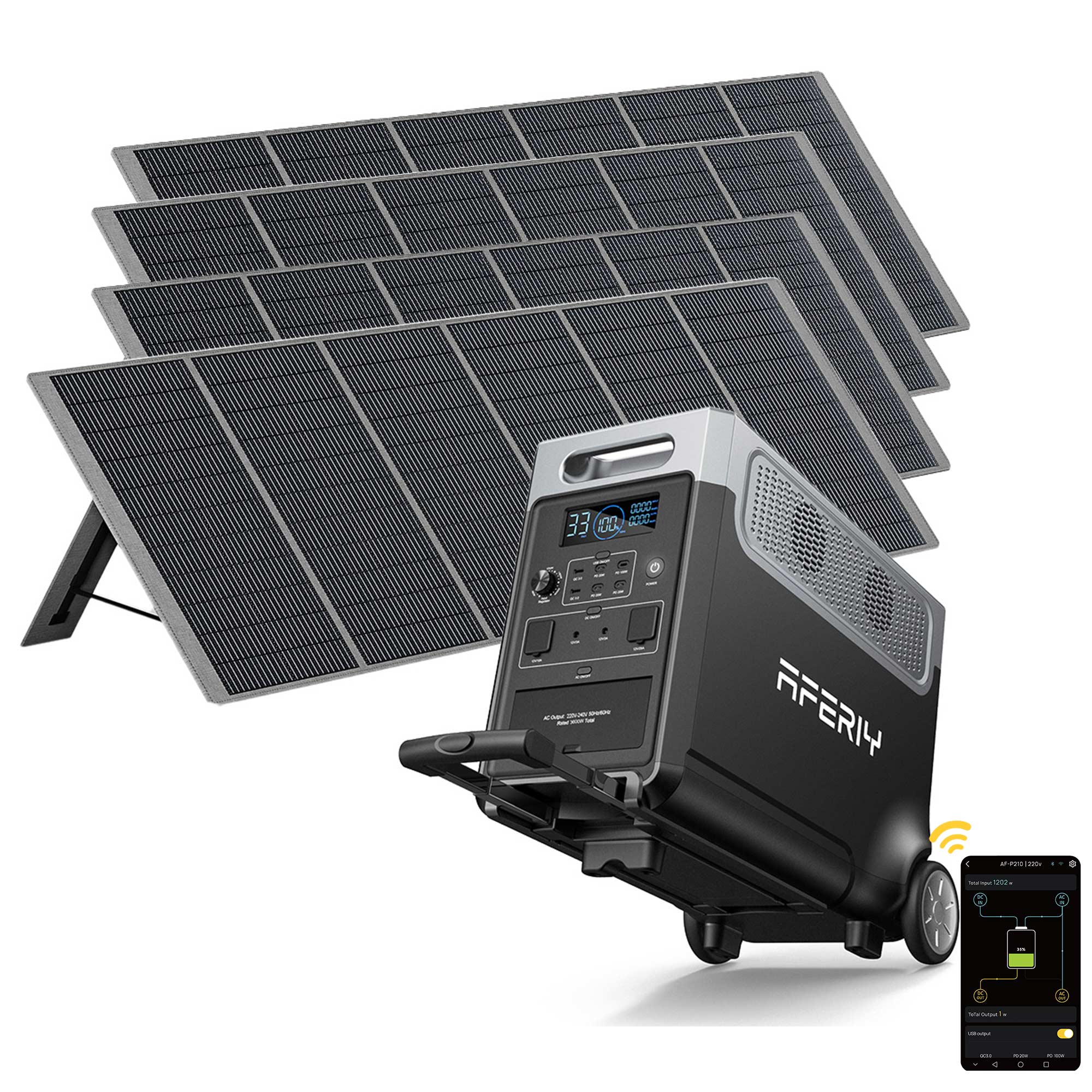 Generador Solar AFERIY P310 3600W