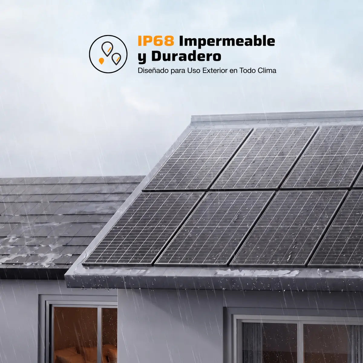 Panel Solar Rígido Impermeable AFERIY AF-SG580 de 580W IP68 (Paquete de 2)