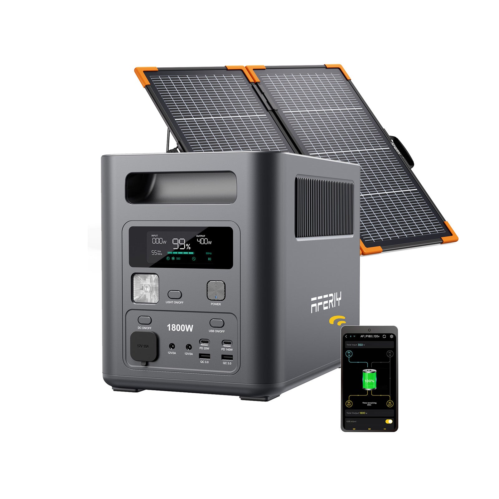 Generador Solar AFERIY Nomad1800 1800W