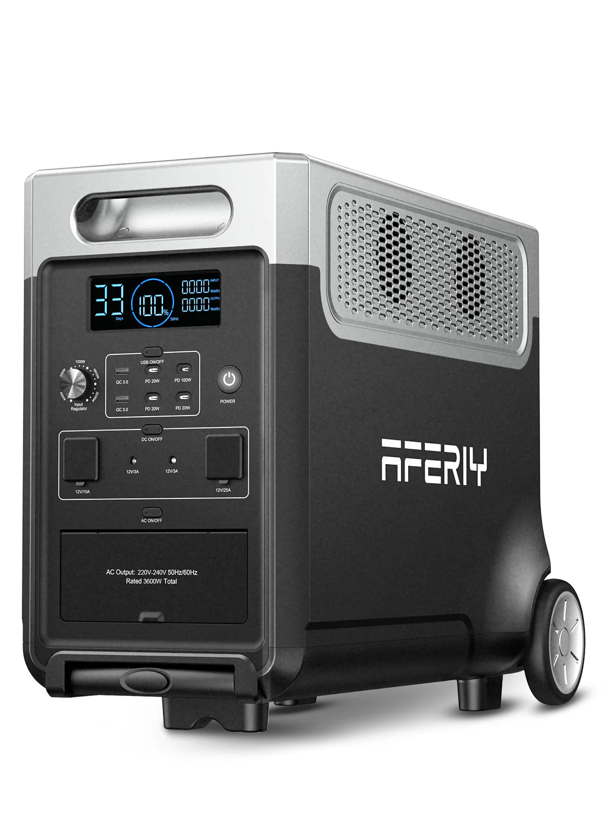 estación de energía portátil 3000w