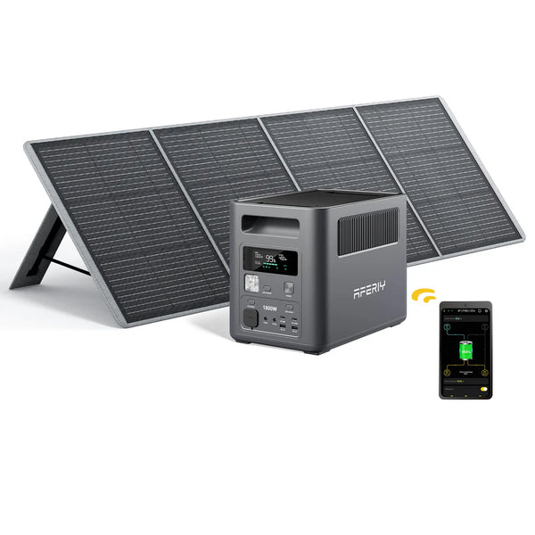 P180 con APP + 200W Panel solar