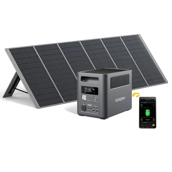 P180 con APP + 400W Panel solar