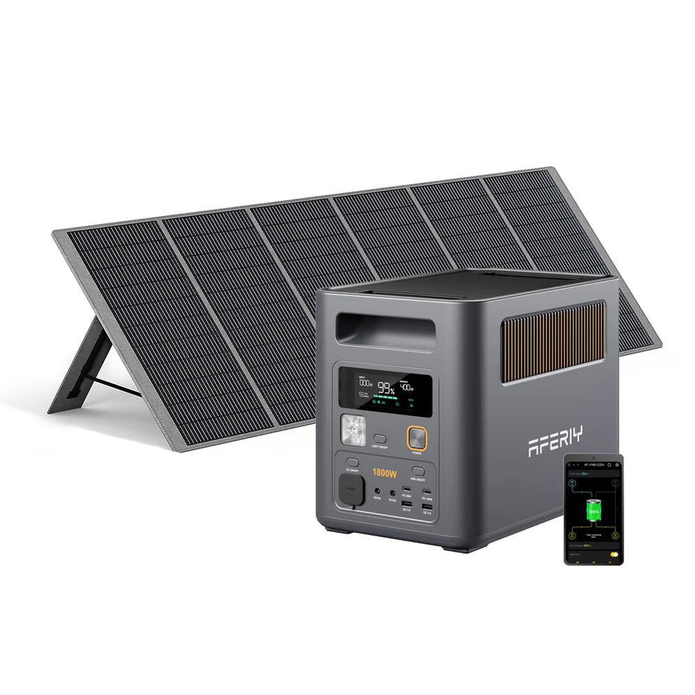 AFERIY Nomad1800 Pro Estación de Energía Portátil | 1800W 1024Wh-5120Wh