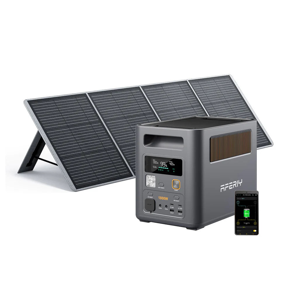 AFERIY Nomad1800 Pro Estación de Energía Portátil | 1800W 1024Wh-5120Wh