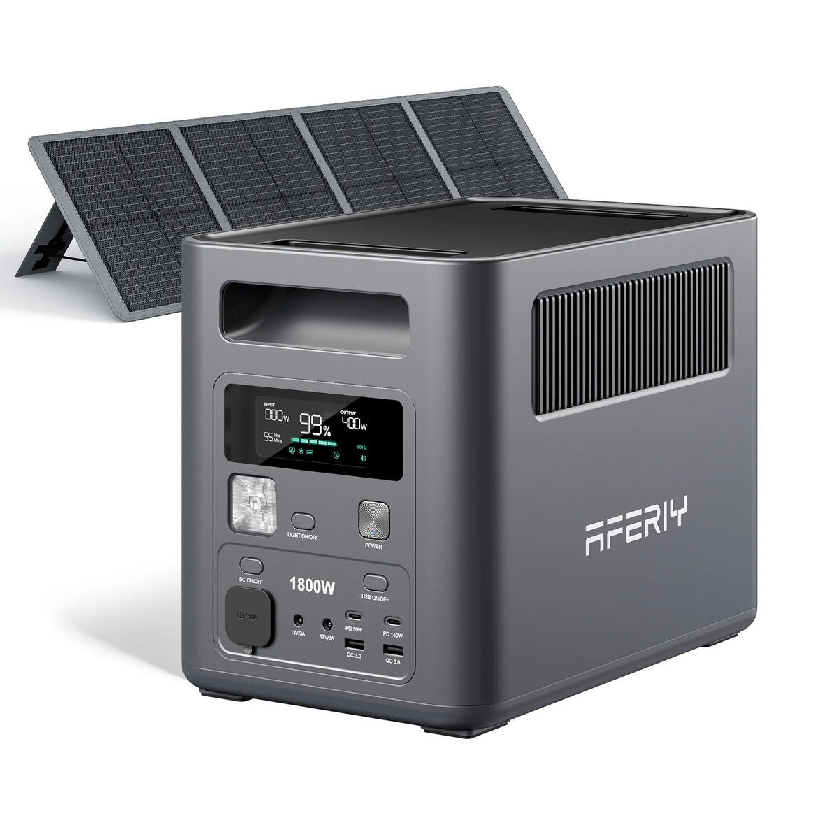 AFERIY Nomad1800 Estación de Energía Portátil | 1800W 1024Wh