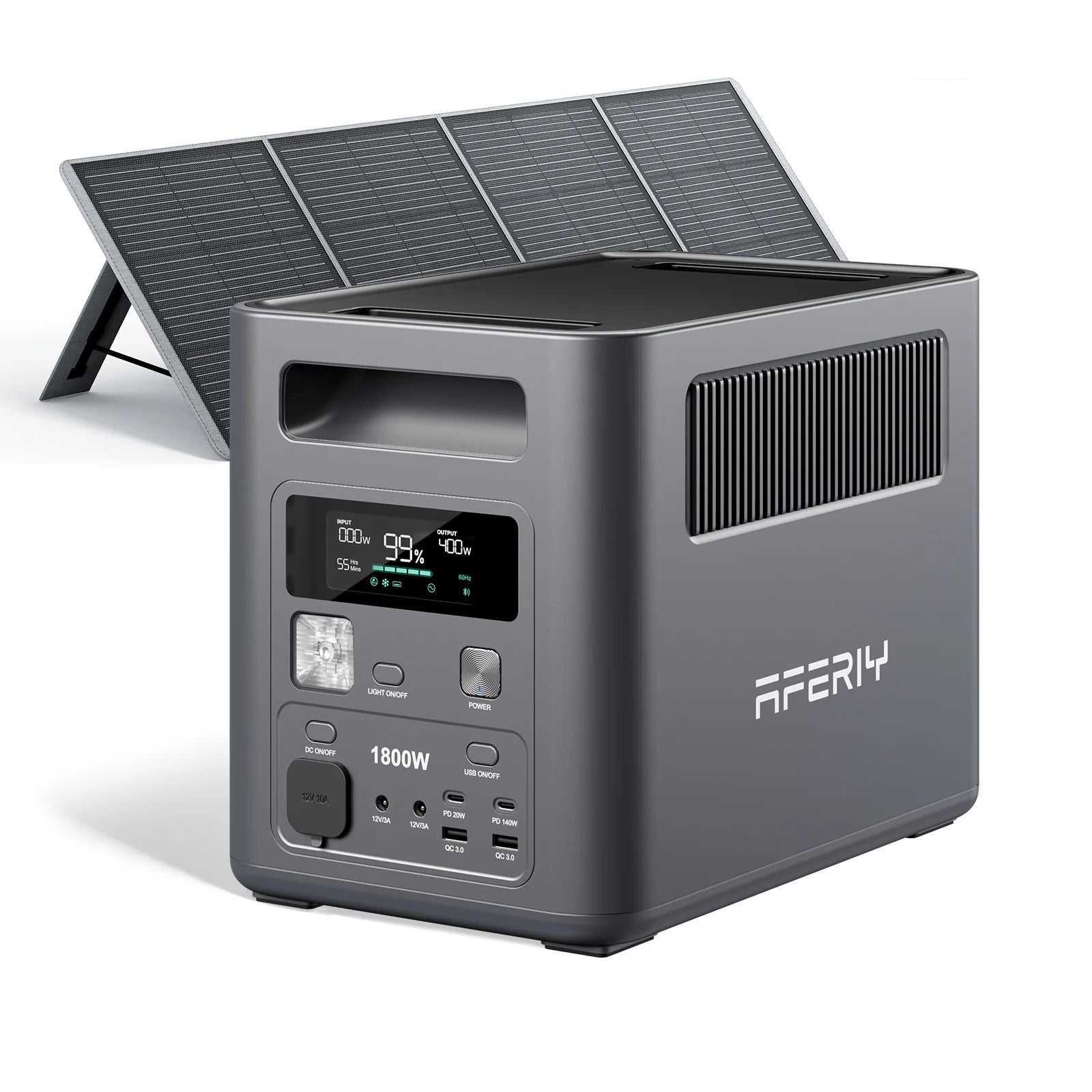 AFERIY Nomad1800 Estación de Energía Portátil | 1800W 1024Wh