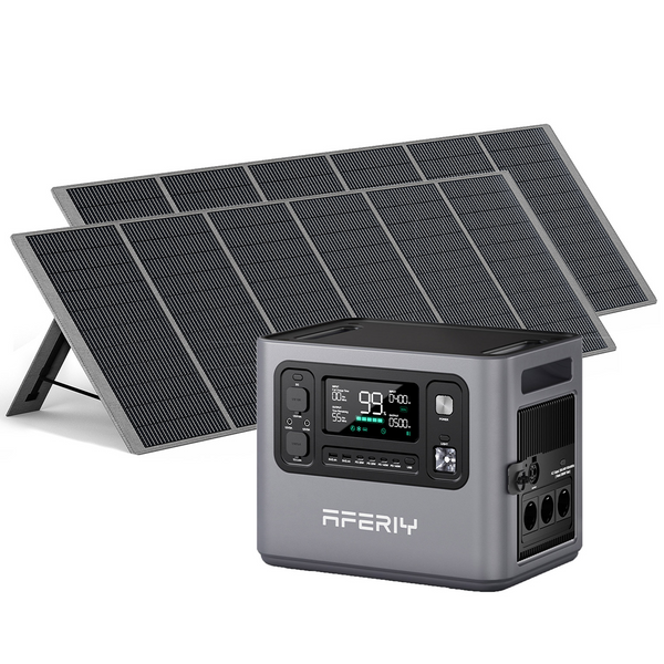 P280 con 2 panel solar de 400 W