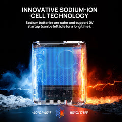 AFERIY GK03 Arrancador de Batería de Coche 2000A 12V