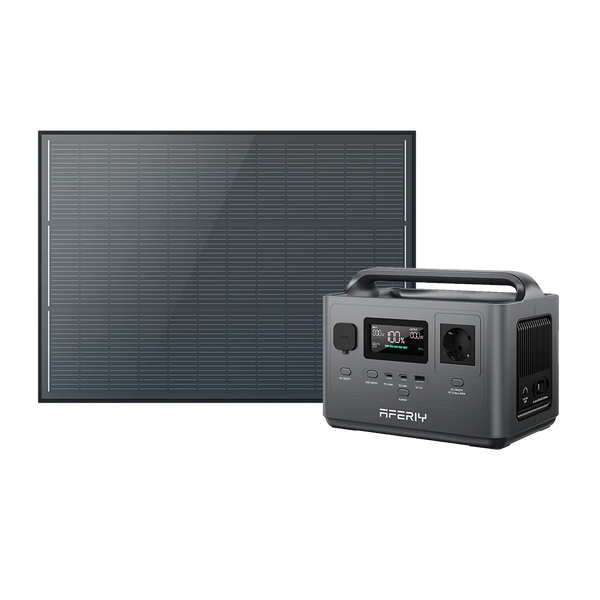 P040 con 1 panel solar de 120 W