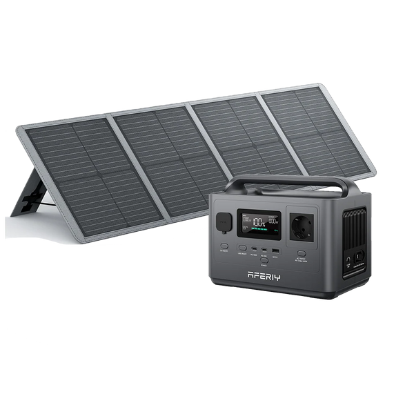 P040 con 1 panel solar de 100 W
