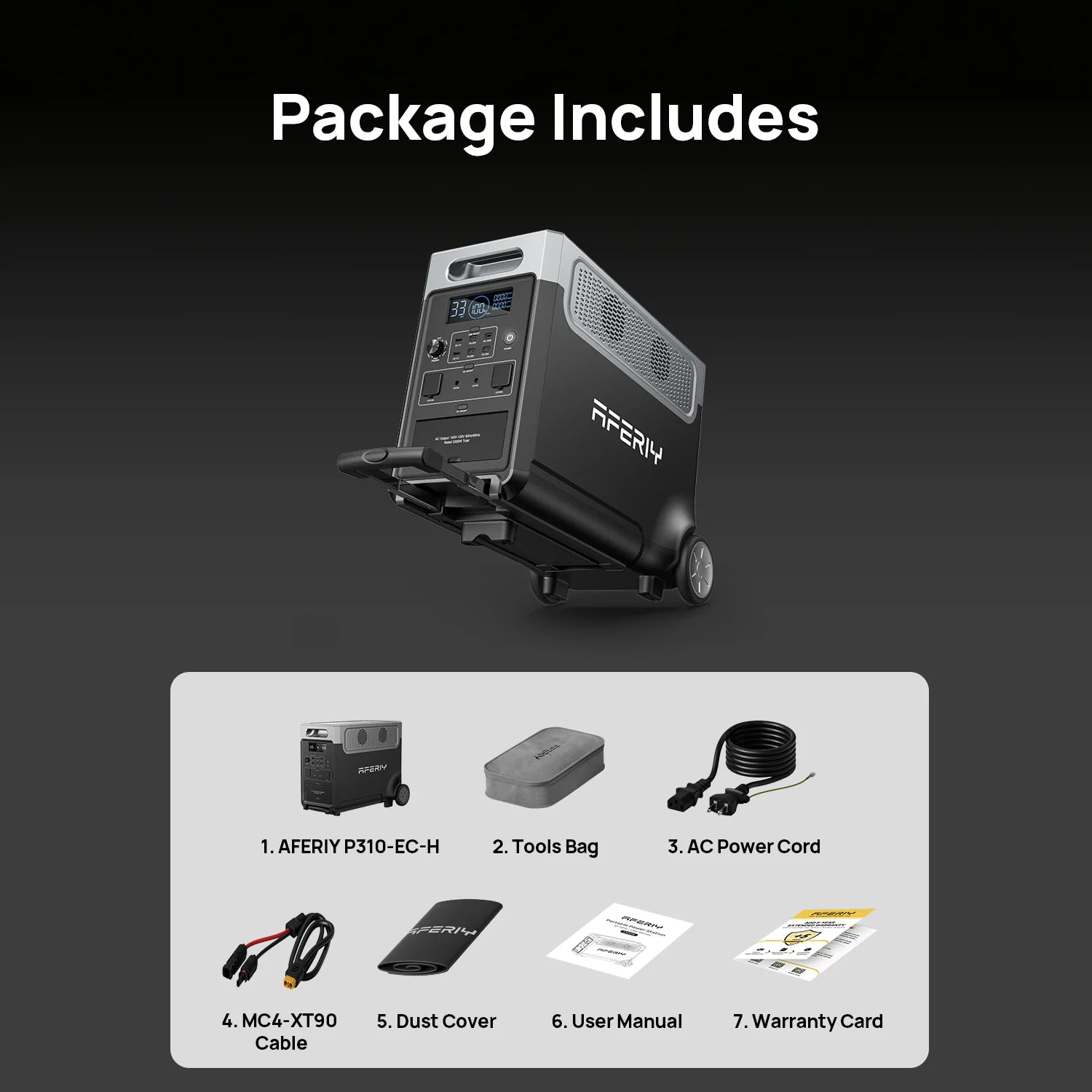 Generador Solar AFERIY P310 3600W