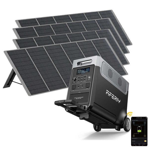 P310 con 4 × Panel solar de 400W