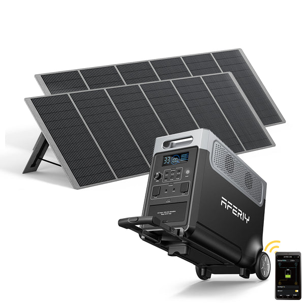 P310 con 2 × Panel solar de 400W