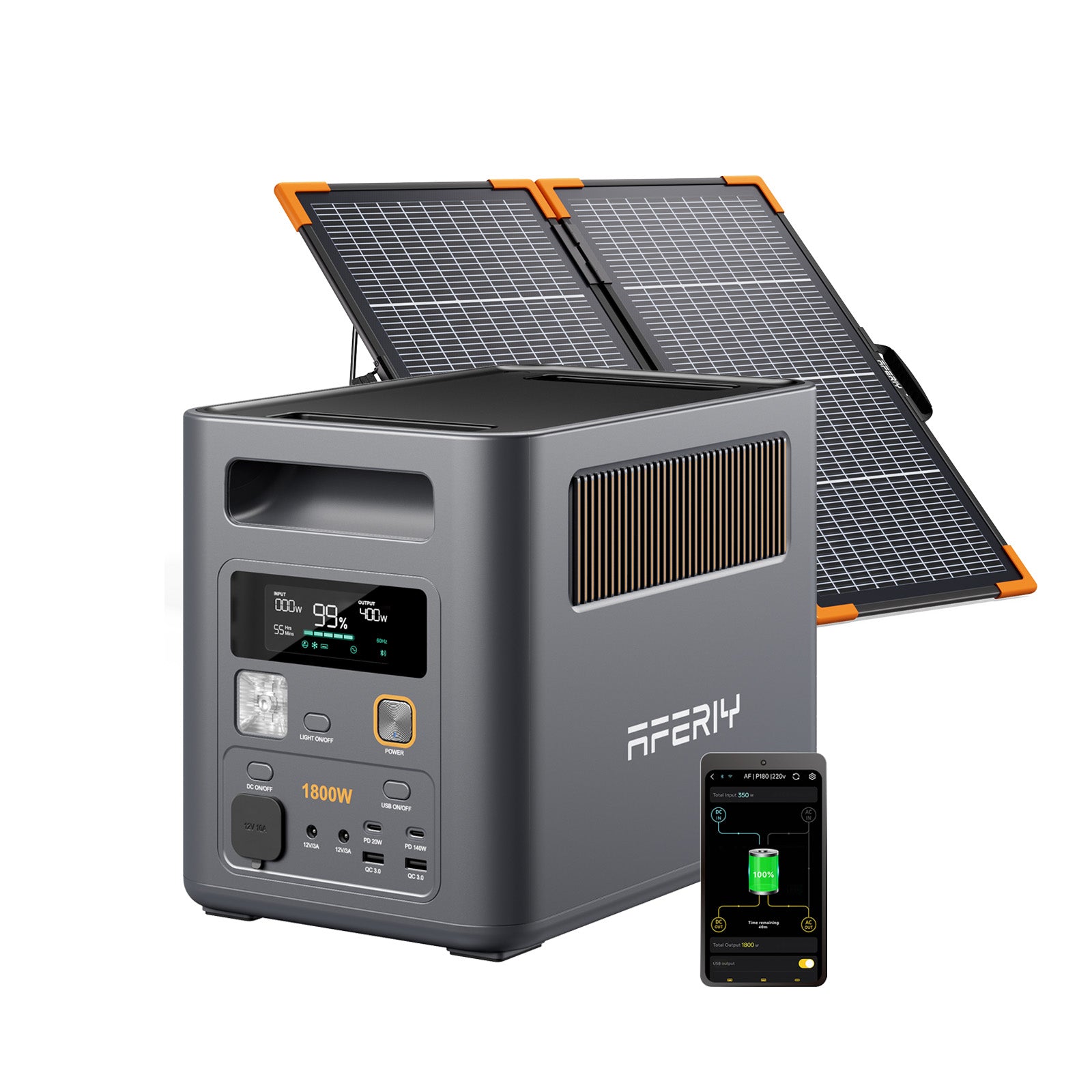 Generador Solar AFERIY Nomad1800 Pro 1800W