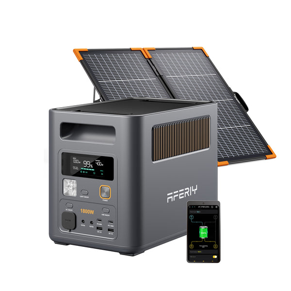 Nomad1800 Pro con APP+ 100W Panel solar