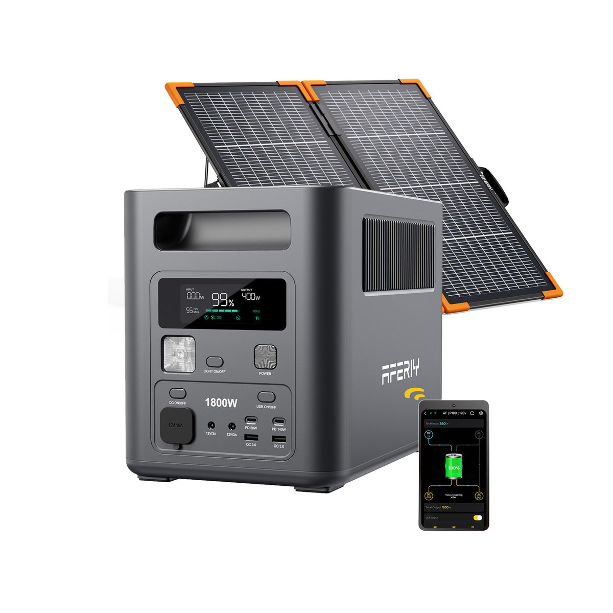 Generador Solar AFERIY Nomad1800 1800W