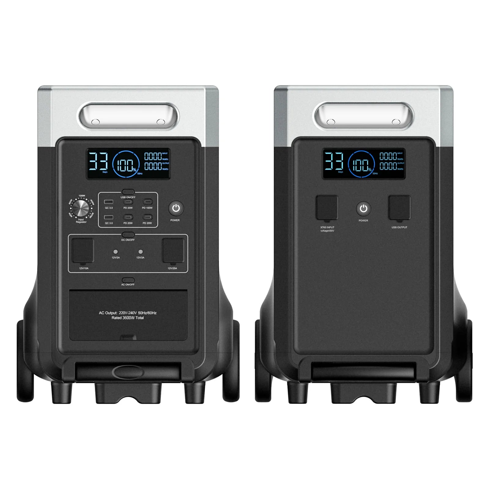 estación de energía portátil 3000w